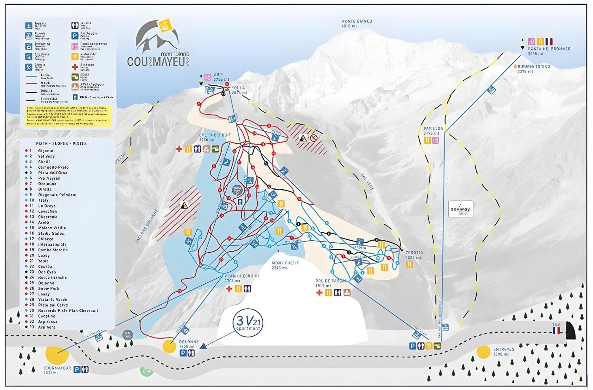 Courmayeur 3V21 المظهر الخارجي الصورة
